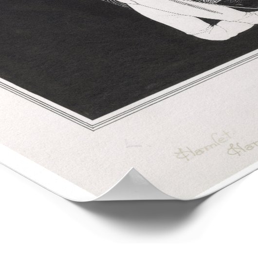 Poster Hamlet John Austen (Coin)