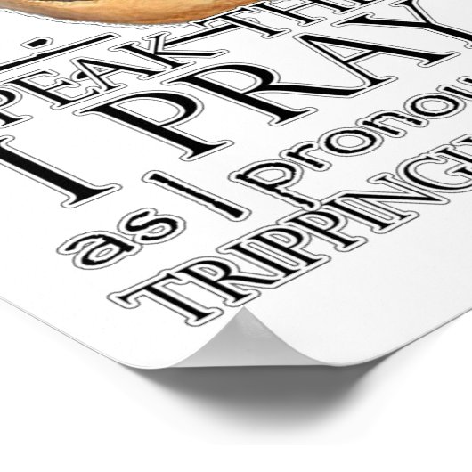 Poster Hamlet "Parle le discours..." (Coin)