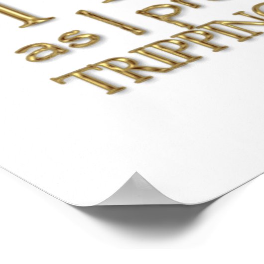 Poster Hamlet "parle le discours..." Devis (version or) (Coin)