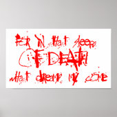 Poster Hamlet Quot (Devant)