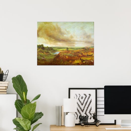 Poster Hampstead Heath par John Constable (Bureau à domicile)