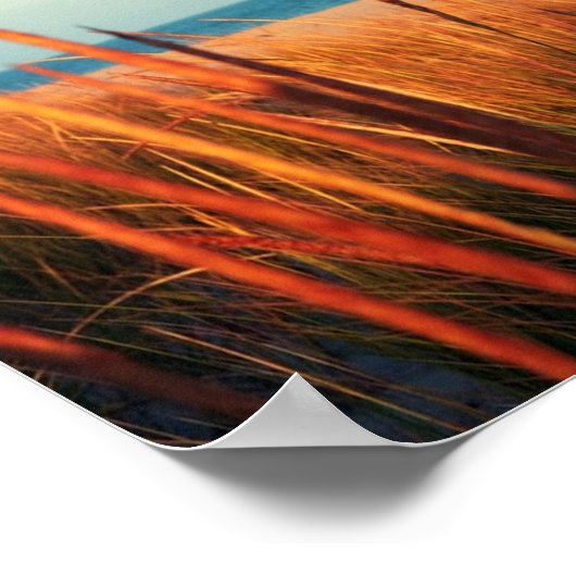 Poster Hamptons Beach Long Island New York (Coin)