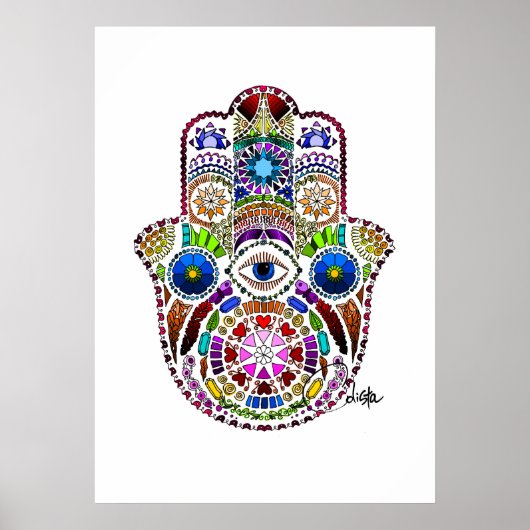 Poster Hamsa (Devant)