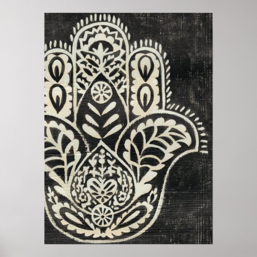 Poster Hamsa de nuit (Devant)