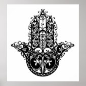 Poster Hamsa décorative Design 2 (Devant)