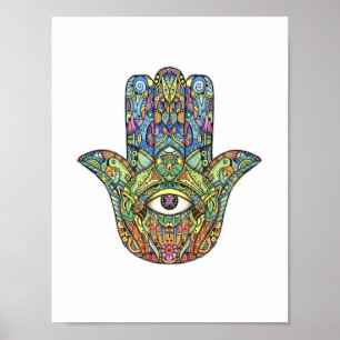 Poster Hamsa Hand