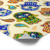 Poster Hamsa Main (Coin)