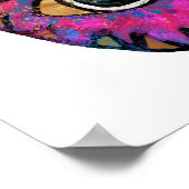 Poster Hamsa rose (Coin)