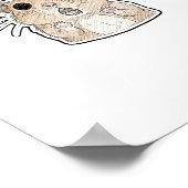 Poster Hamster choqué (Coin)