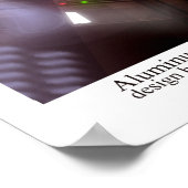 Poster Hamster en aluminium (Coin)