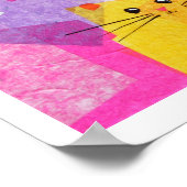 Poster Hamster ! en rose (Coin)