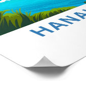 Poster Hanauma Bay Honolulu Imprimer (Coin)