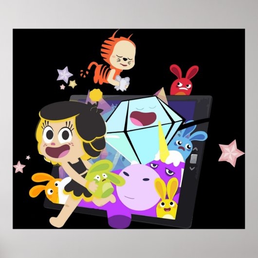 Poster Hanazuki plein de trésors (Devant)