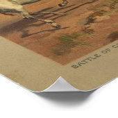 Poster Hancock à Gettysburg par Thure de Thulstrup (Coin)