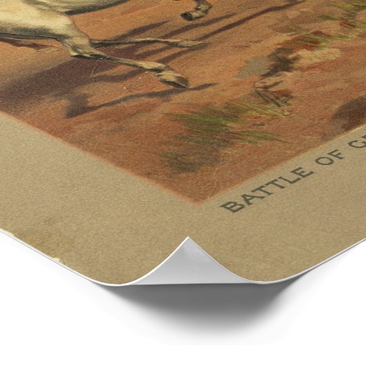 Poster Hancock à Gettysburg par Thure de Thulstrup (Coin)