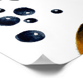 Poster Hand drawn illustration. Seamless pattern. Digital (Coin)