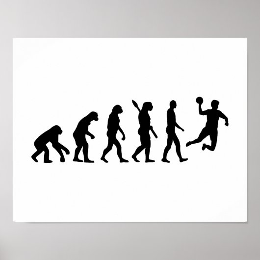 Poster Handball Évolution (Devant)