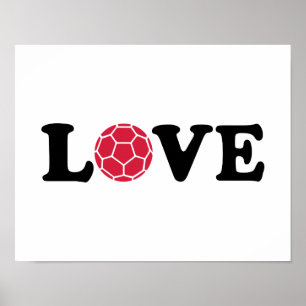 Poster Handball Love