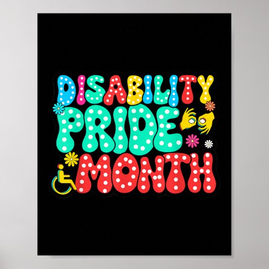 Poster Handicap Mois Mois Sensibilisation Handicap N'Est (Devant)
