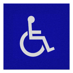 Poster Handicapés handicapés