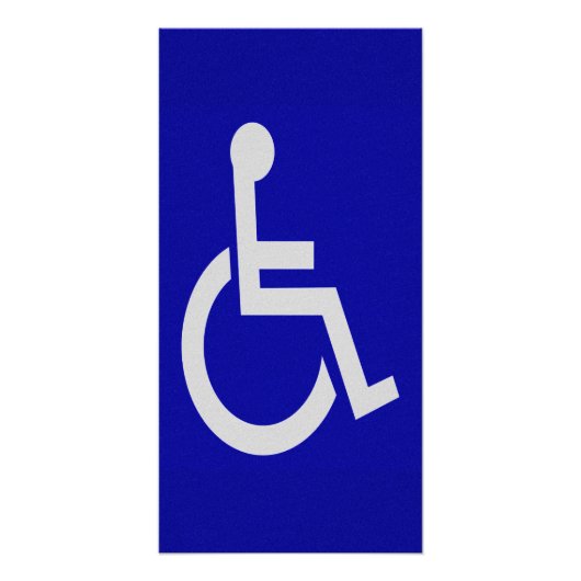 Poster Handicapés handicapés (Devant)