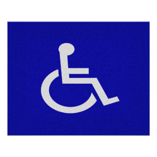 Poster Handicapés handicapés
