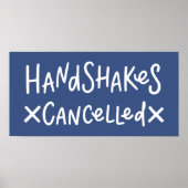 Poster Handshakes annulés (Devant)