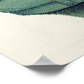 Poster Handsome Ginger Cat In Green Sweater, Funny Cat De (Coin)