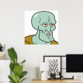 Poster Handsome Squidward TShirt (Bureau à domicile)