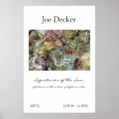 Poster: Handtekeningen van de zon / ART21 Poster (Voorkant)