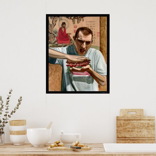 Poster Handwich (Cuisine)