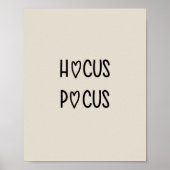 Poster Handwritten hocus pocus (Devant)