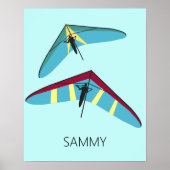 Poster Hang Gliding (Devant)