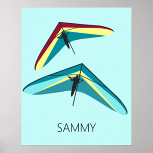 Poster Hang Gliding