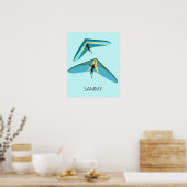Poster Hang Gliding (Cuisine)