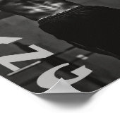 Poster Hang Tough Muscle Man Entraînement Gym (Coin)