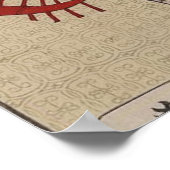 Poster Hangakujo, Female Samurai vers 1885 (Coin)