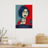 Poster Hange Zoe Attaque Sur Titan Retro (Cuisine)