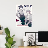 Poster Hange Zoe et Yelena Attaque sur Titan (Bureau à domicile)