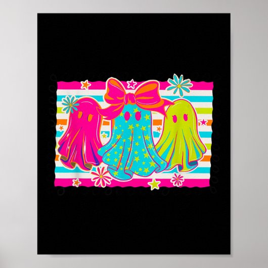 Poster Hanging Avec Mes Boos Soky Halloween Disco Ghost W (Devant)