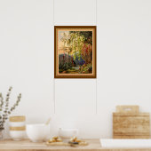 Poster "Hanging Bamboo of Sri Lanka" by Haeckel ca. 1882 (Cuisine)