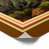 Poster "Hanging Bamboo of Sri Lanka" by Haeckel ca. 1882 (Coin)