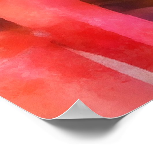 Poster Hanging on Fire Truck (Coin)