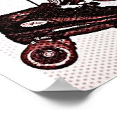 Poster Hanging Patins Pop Art Dubbed (Coin)