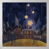 Poster Hanging Stars Art Matte (Devant)