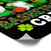 Poster Hanging with My Basketball Crew Three Patrick's Da (Coin)