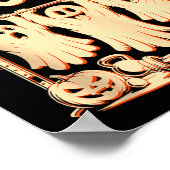 Poster Hanging With My Boos Funny Halloween Ghost Workout (Coin)