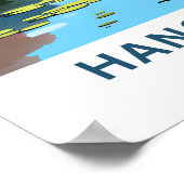 Poster Hangzhou Chine Imprimer (Coin)