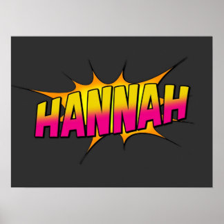 Poster Hannah