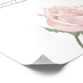 Poster Hannah | Panneau de mariage mémorial en souvenir a (Coin)